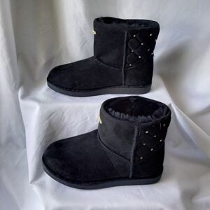 Juicy Couture Black Studded Winter Boots